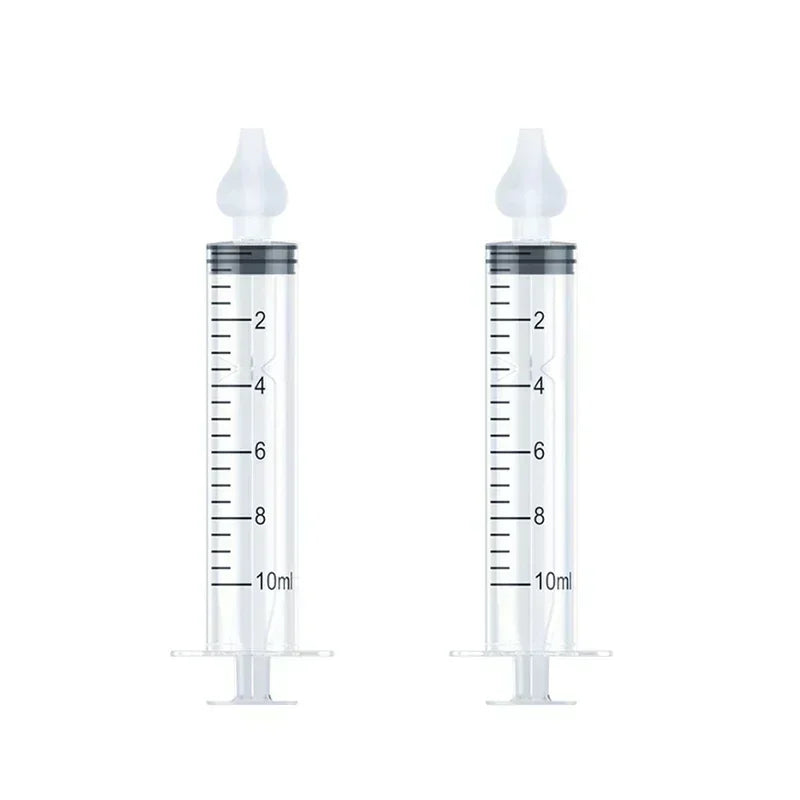 10ML Baby Nasal Aspirator Syringe Silicone Cleaner