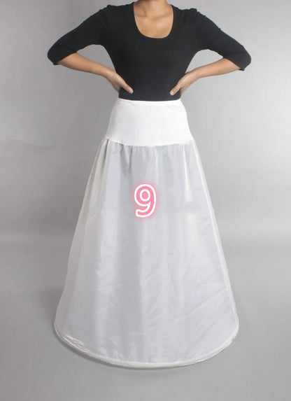 Plus Size Polyester Wedding Petticoat Underskirt
