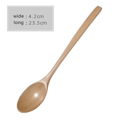 Wooden Spoon Set for Cooking and Dining