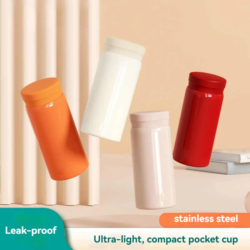 Mini Insulated Stainless Steel Vacuum Flasks 200ML 300ML