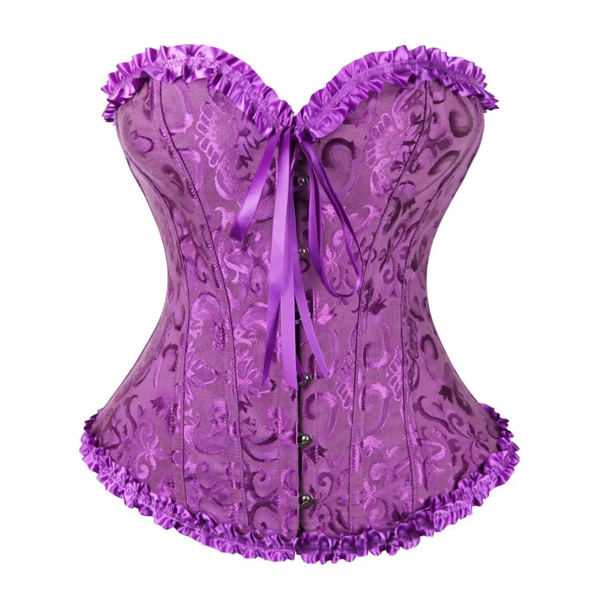Gothic Lace Up Corset Shapewear for Women