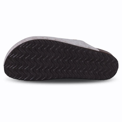 Comwarm Women's Suede Mules Slippers with Cork Insole