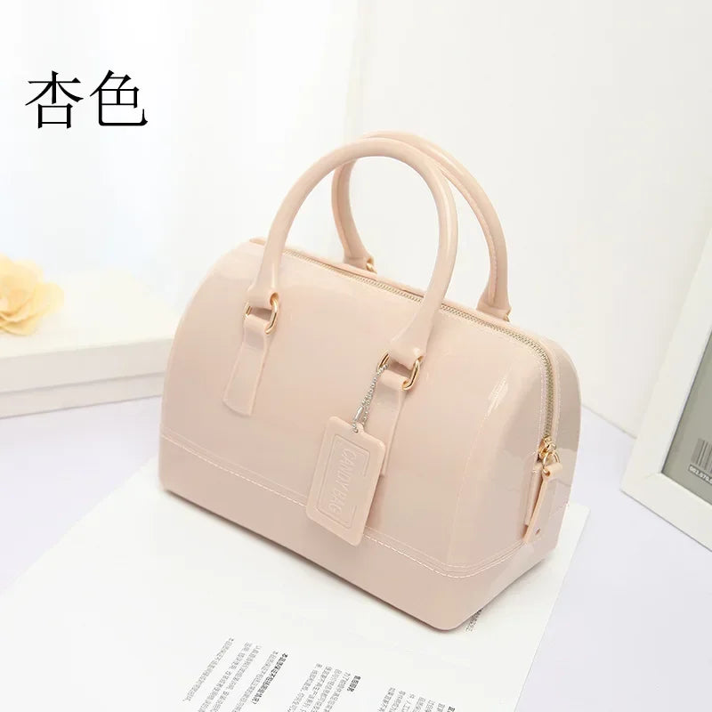 Jelly Bag Crossbody Pillow Bag in Macaron Colors