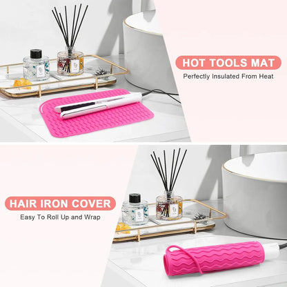 Plus Size Silicone Heat Resistant Mat for Hot Tools