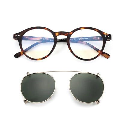 ZENOTTIC Clip-On Polarized Sunglasses for Women