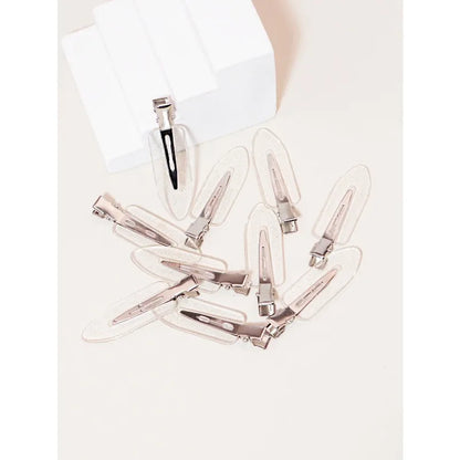 10pcs Transparent Hair Clips for Styling Wigs