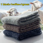 Men's Thick Warm Mid-Calf Socks, 3 Pairs Polyester