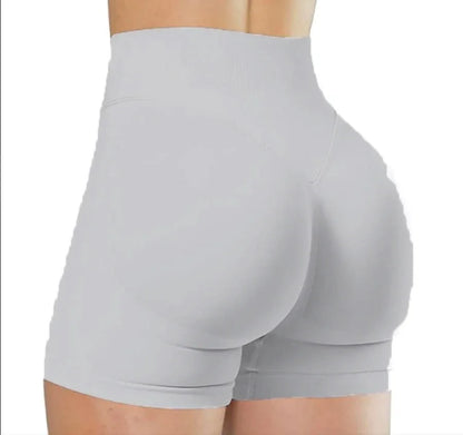 High Waist Seamless Gym Shorts for Women