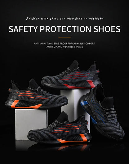 Men's Lightweight Anti-Puncture Safety Boots