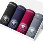 Men's Cotton Boxer Shorts Underwear 4Pcs Set