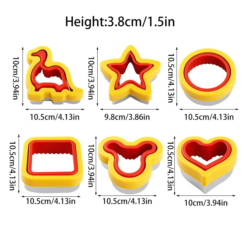 8PCS Stainless Steel Butterfly Cookie Cutter Set