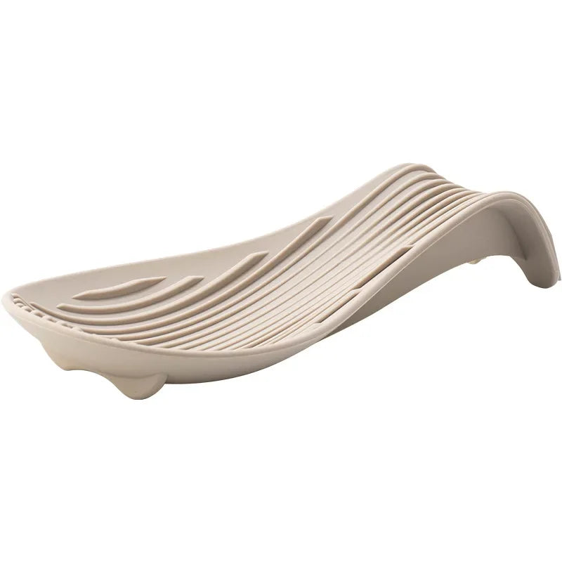 Silicone Spoon Holder and Kitchenware Tray