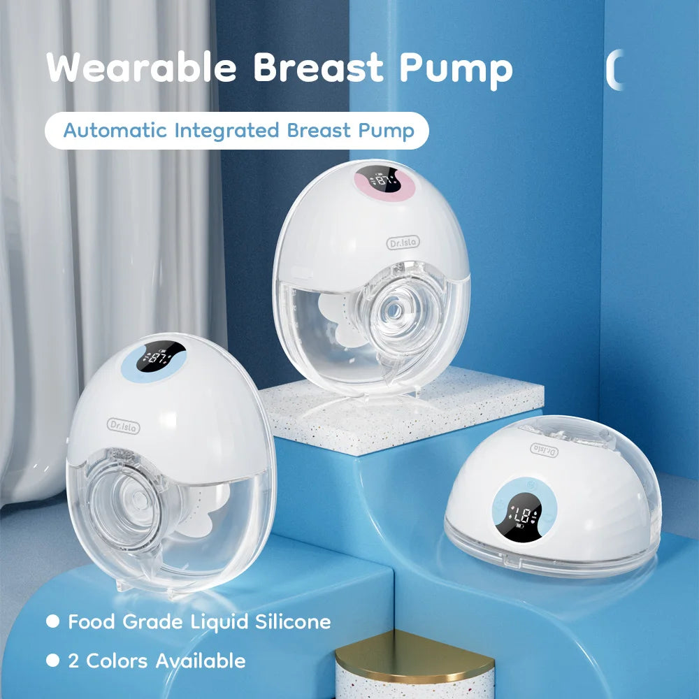 Wearable Electric Breast Pump with LED Display