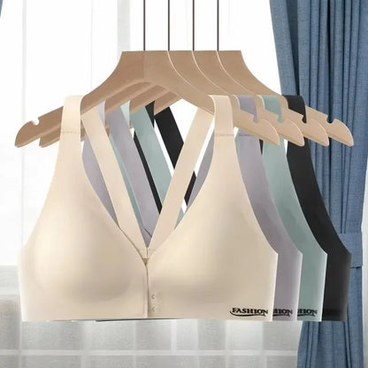 Plus Size Front Closure Sports Bra for Women