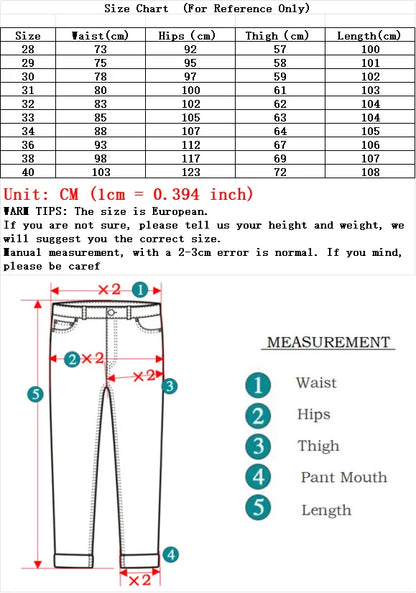 Men's Soft Stretch Black Denim Biker Jeans