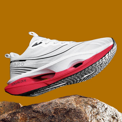 Men's Casual Running Shoes with Fabric Upper