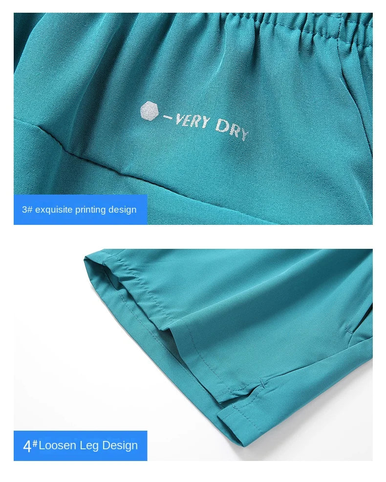 Men's Quick Dry Polyester Running Shorts