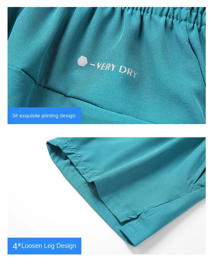 Men's Quick Dry Polyester Running Shorts
