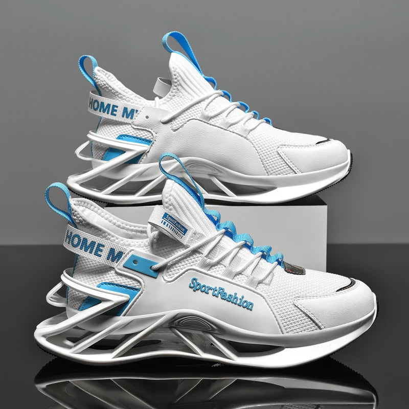 Men's Breathable Lace-Up Sneakers