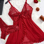 Summer Lace Thong Set Women’s Sexy Pajamas