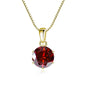 Moissanite Pendant Necklace 925 Sterling Silver Women