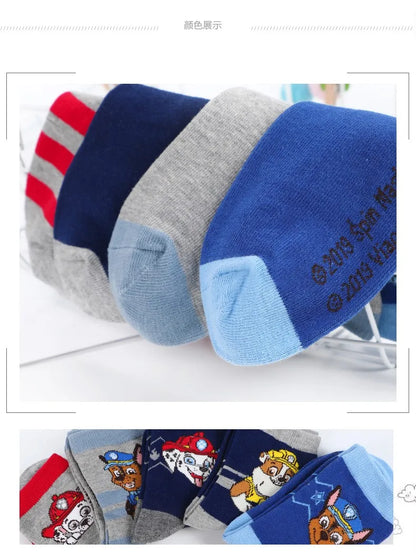 Genuine Paw Patrol Cartoon Socks for Kids