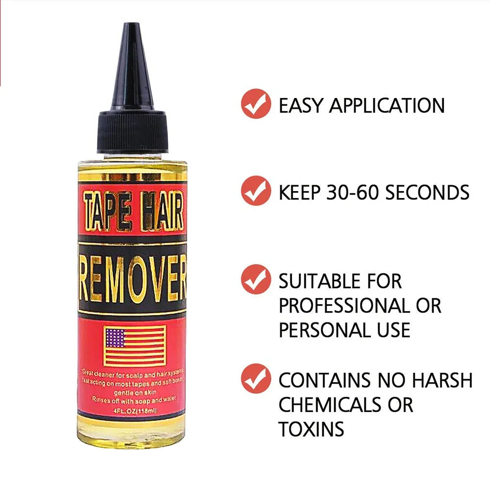 Tape In Extension Remover 118ML Adhesive Fast Acting