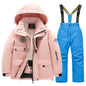 Winter Skiing Suit for Boys and Girls, Waterproof Polyester
