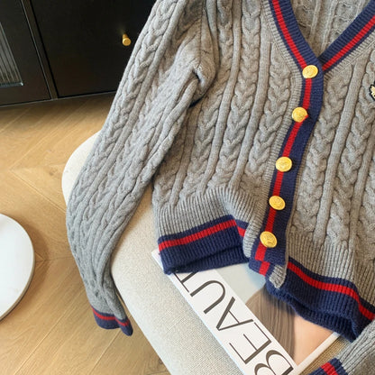 Cashmere V Neck Pullover Knitwear Jumper for Women