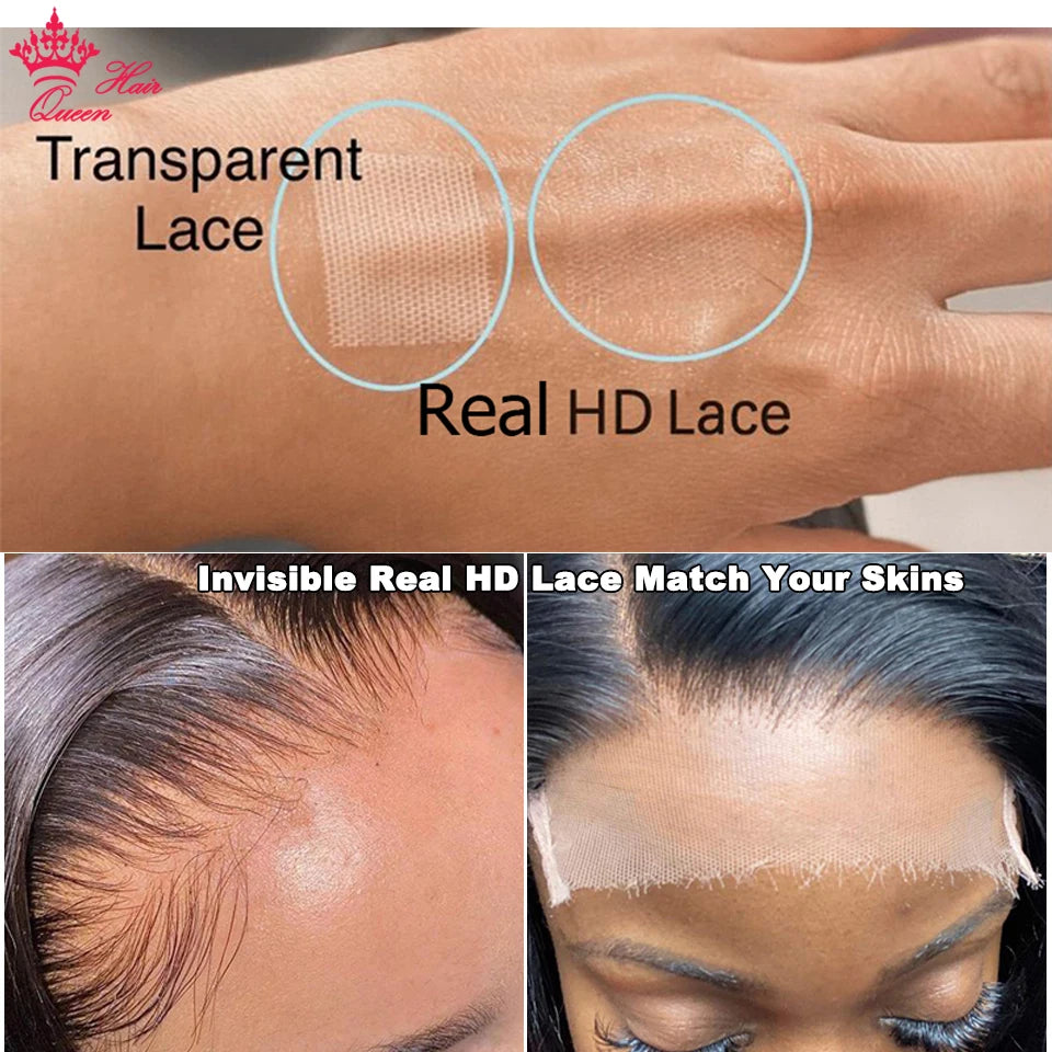 Queen Hair HD Lace Closure Frontal Virgin Human Hair