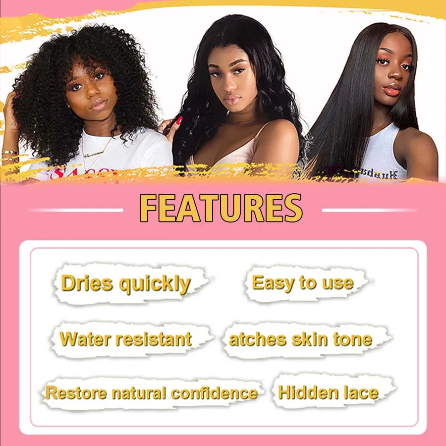 LOCKMIO Natural Lace Tint Spray Foam Mousse 100ML