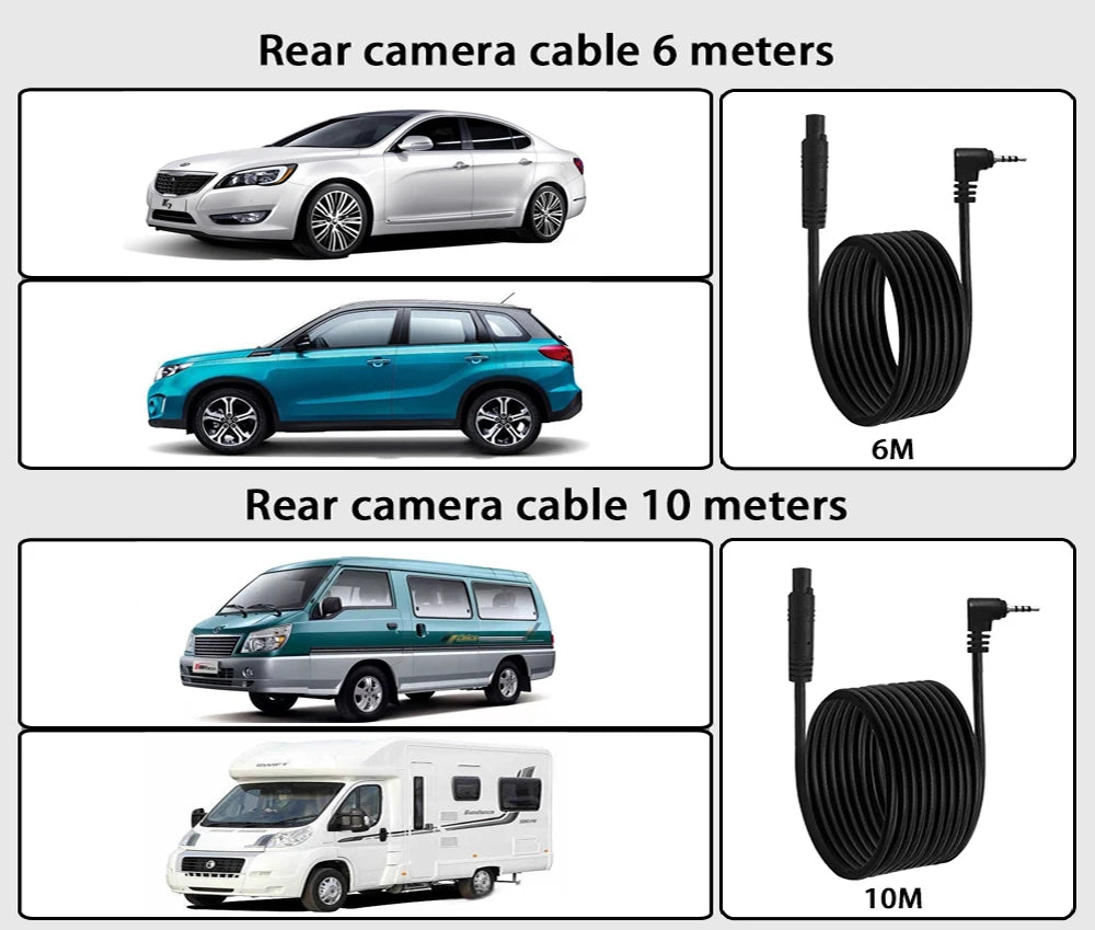 10 Inch 4K Dash Cam Rearview Mirror with GPS and WiFi