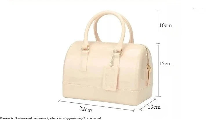 Jelly Bag Crossbody Pillow Bag in Macaron Colors