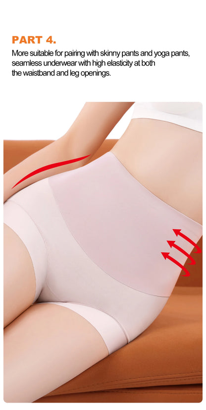 High Waist Tummy Control Shapewear Briefs for Women