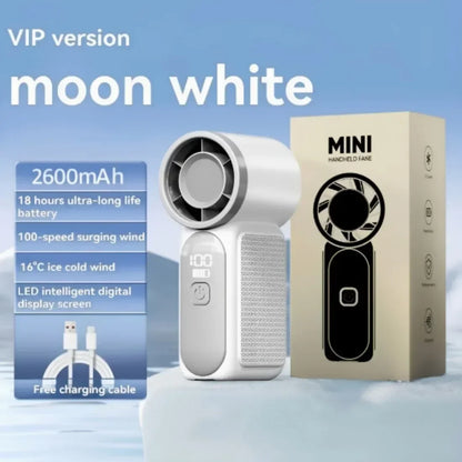 Mini Handheld Fan USB Rechargeable Plastic Outdoor Fan