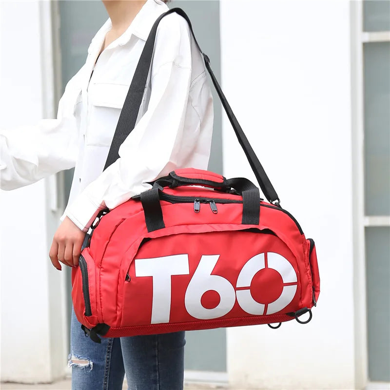 Waterproof Nylon Gym Bag for Fitness and Travel