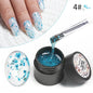 Clear 3D No Wipe Sculpture Gel Nail Polish 15ML