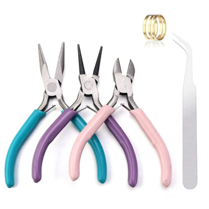 Portable Metal Pliers Tool Set for Jewelry Making