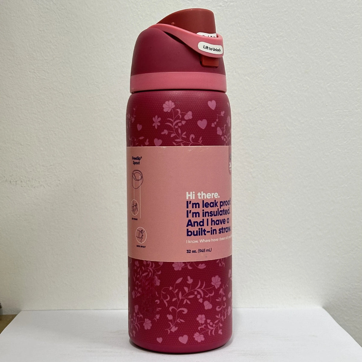 32oz Stainless Steel Vacuum Insulated Water Bottle