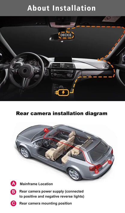 10 Inch 4K Dash Cam Rearview Mirror with GPS and WiFi