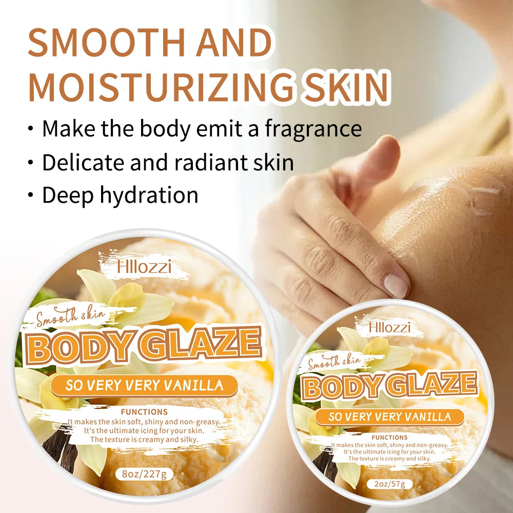 Vanilla Body Glaze for Moisturizing and Nourishing Skin