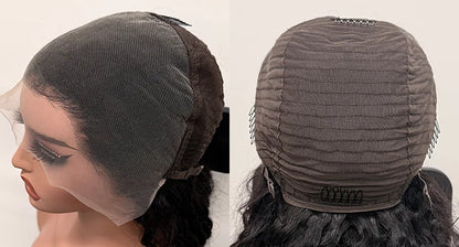 Lemoda 13x6 Deep Wave Full Lace Frontal Wig Human Hair