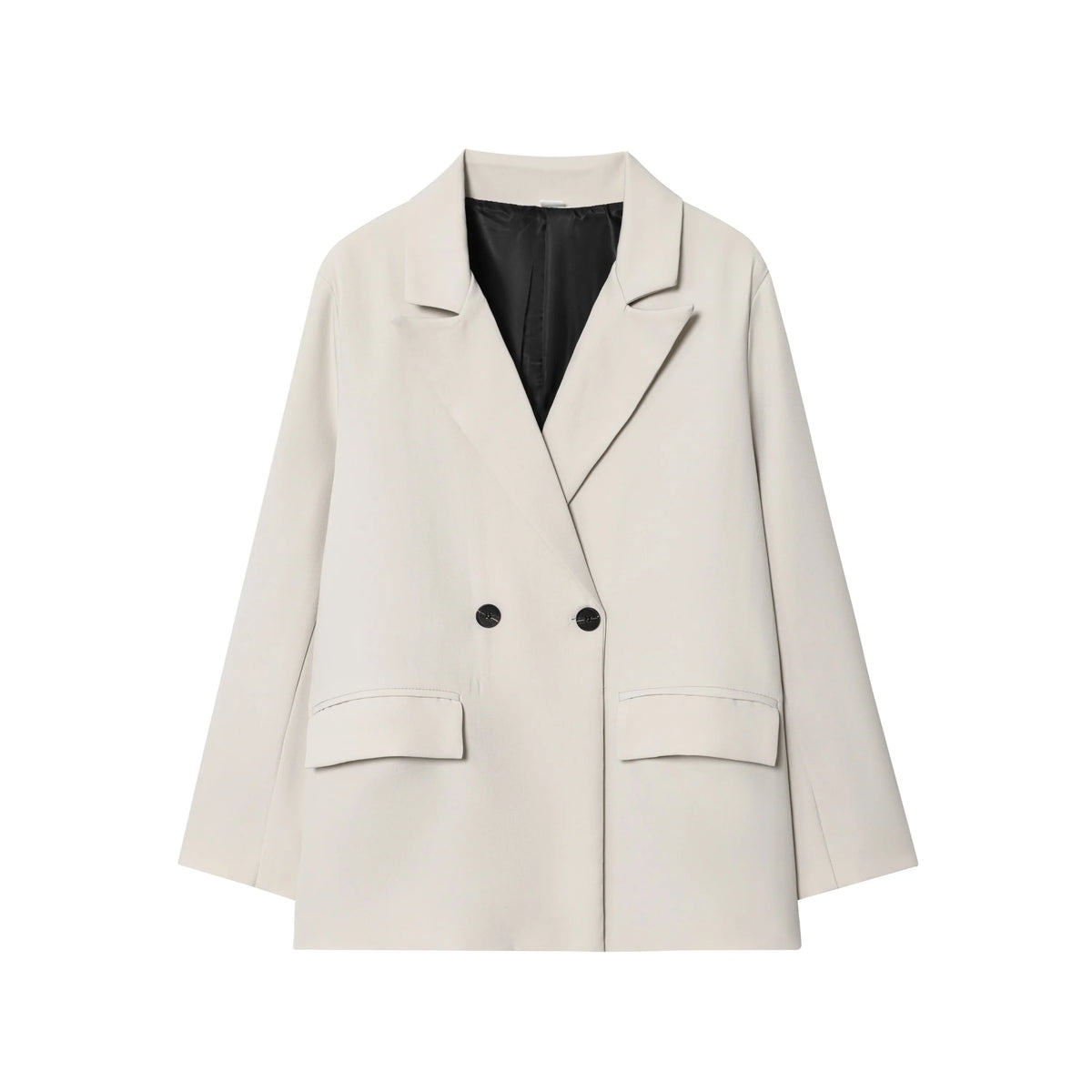 Elegant Double Breasted Blazer Coat for Women