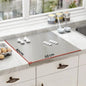 Stainless Steel Chopping Board 304 Non-slip Edge