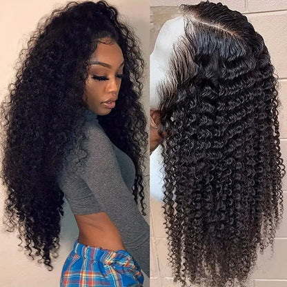 Deep Wave Bob Wig Human Hair Lace Front Short Curly