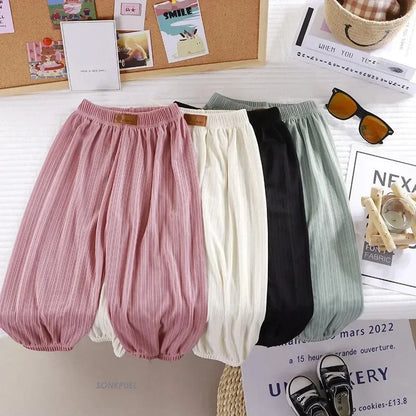 Breathable Summer Kids Pants for Boys and Girls