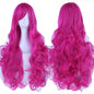 Soowee Curly Long Green Synthetic Hair Wig for Women