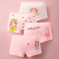 Summer Girl Cartoon Cotton Boyshorts Underwear Set
