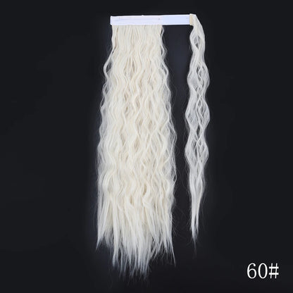 Long Straight Clip-in Ponytail Hair Extension Black