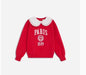 Kids Cute Print Cotton Sweatshirt and Skirt Set
